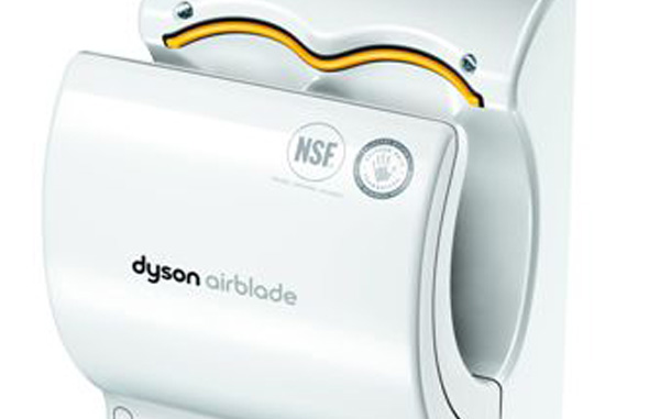 Energeticky úsporný osušovač rukou Dyson Airblade